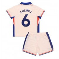 Echipament fotbal Chelsea Levi Colwill #6 Tricou Deplasare 2024-25 pentru copii maneca scurta (+ Pantaloni scurti)